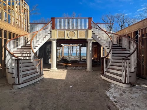 Total Deconstruction on Lake Michigan Home