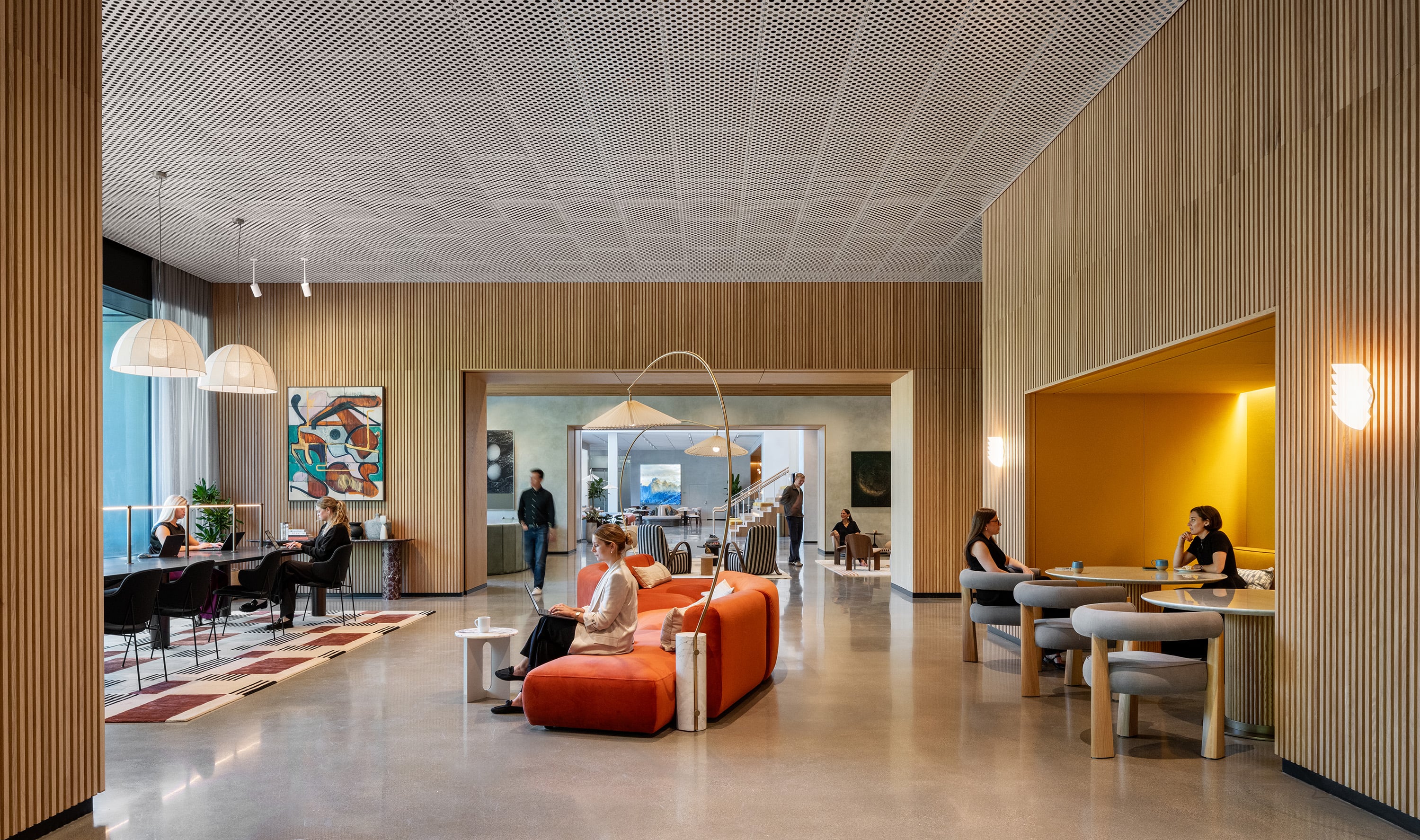 Classic Slat Paneling at Harvard’s One Milestone complex