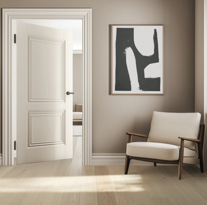 Live Sawn Engineered Red Oak Flooring in Wheat Finish