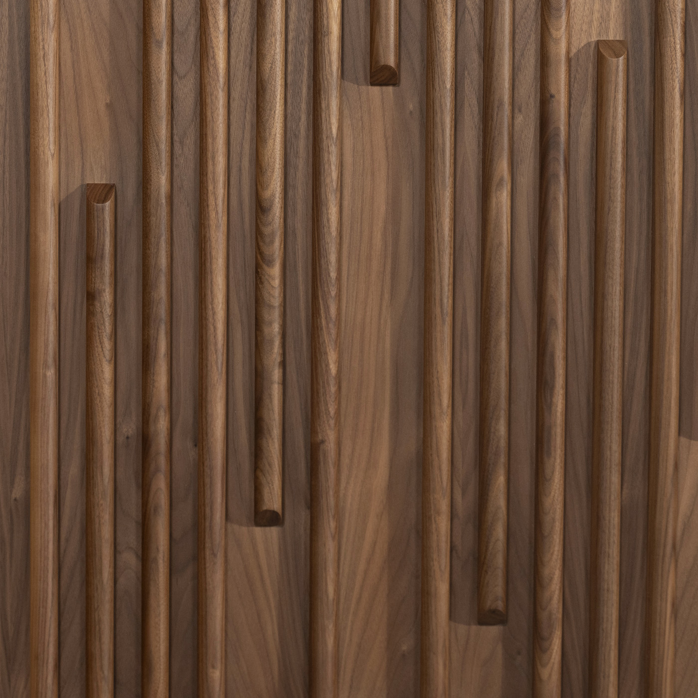 Interval Walnut Wood Wall Panel