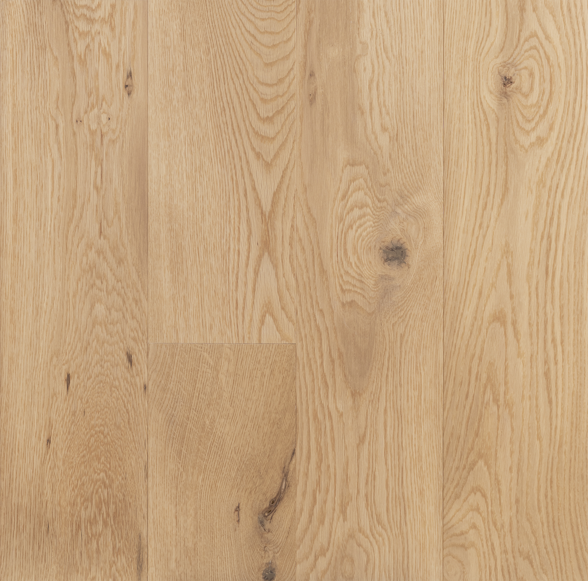 Live Sawn Engineered Wide Plank White Oak Flooring 7.5" Swatch