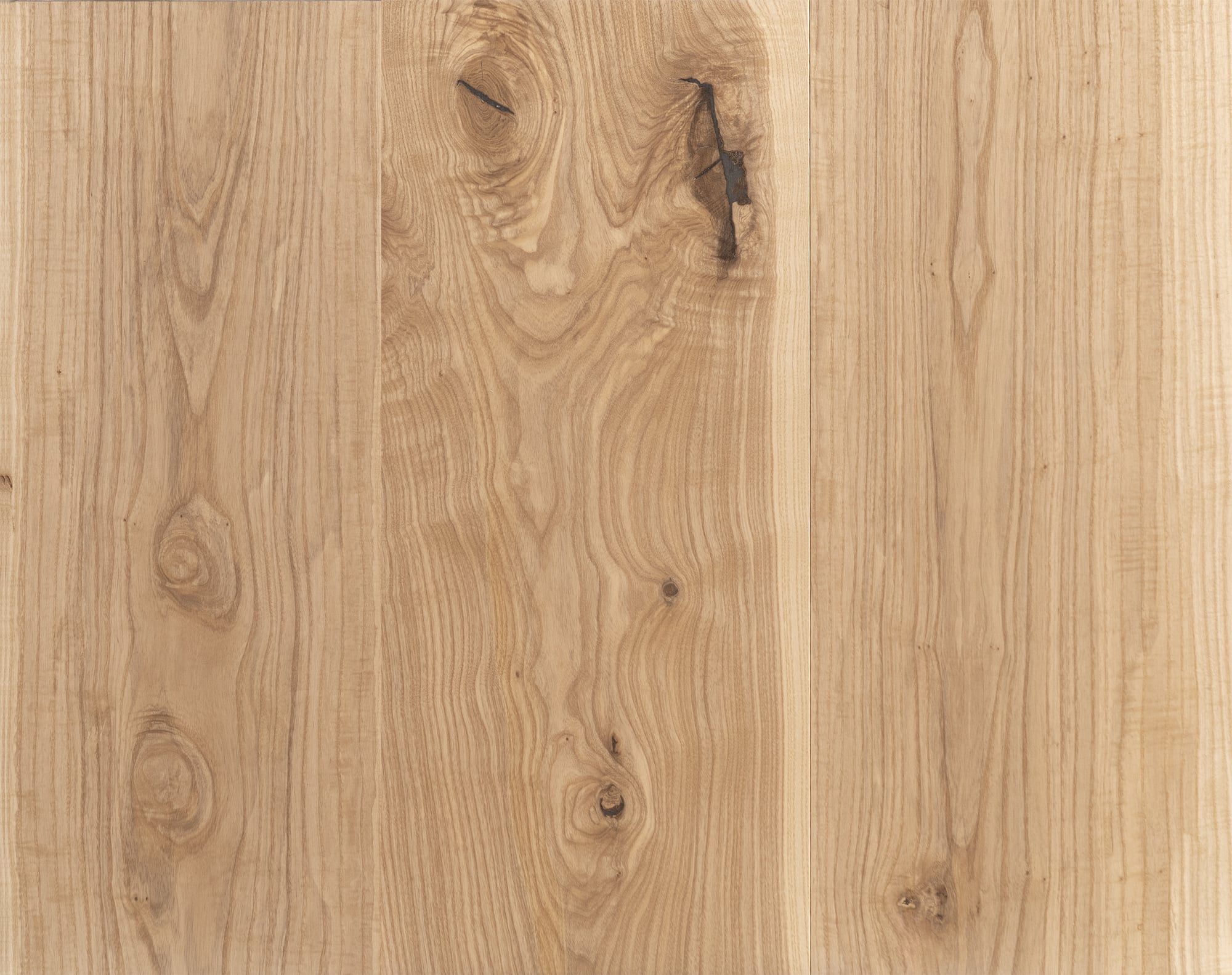 Image of Live Sawn Engineered Wide Plank Ash Flooring