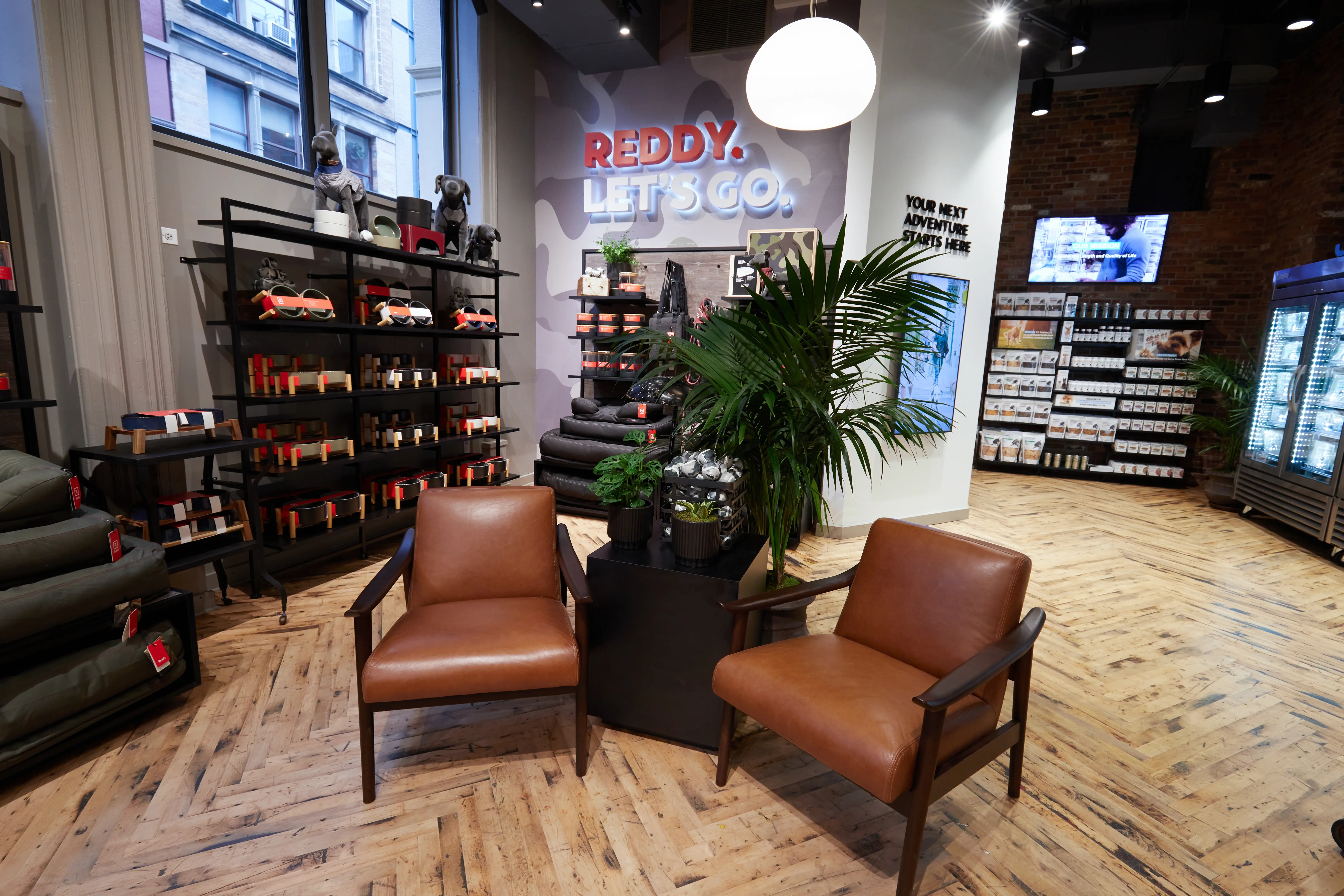 Petco Reddy interior flooring