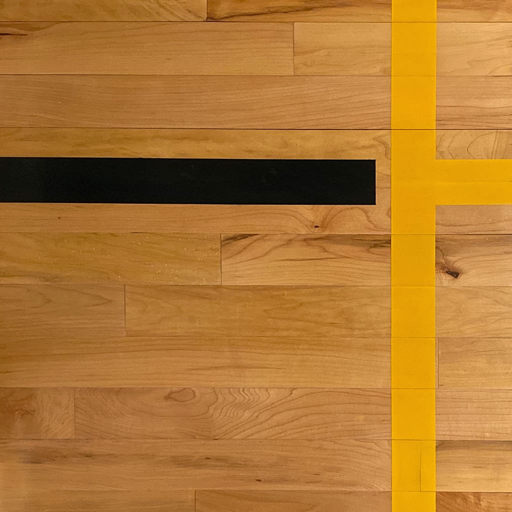 Reclaimed Maple Gym Floor – Original Matte Clear