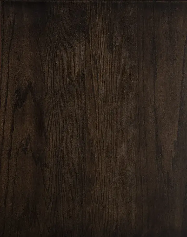 Red Oak tabletop dark swatch