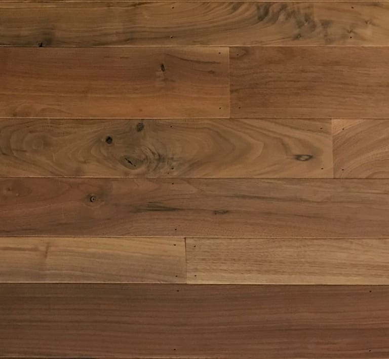 Character Grade Walnut with Waterbase Oil Finish