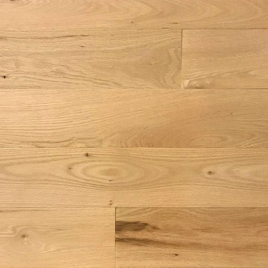 Character Grade Red Oak Cladding in Clear Matte Finish