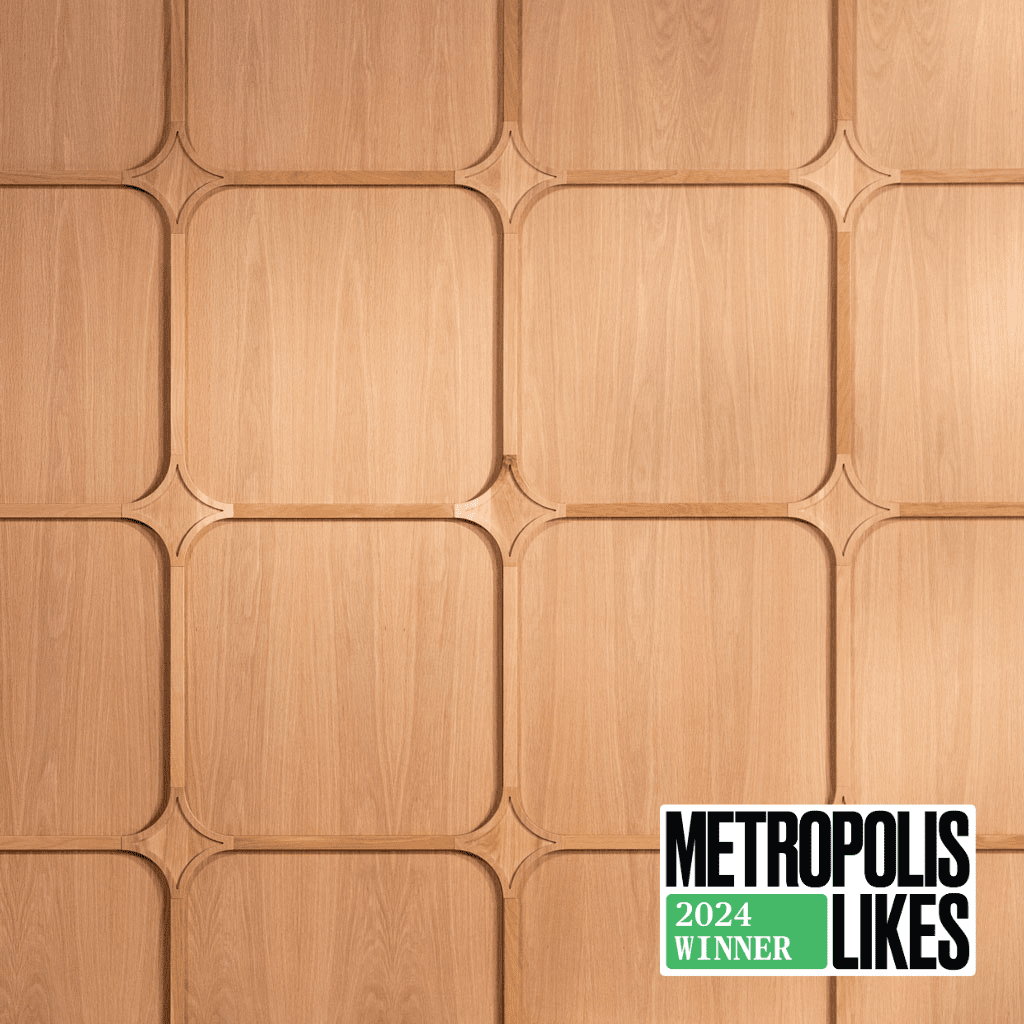 Image of Dimant Medallion Slat Wood Wall Panels