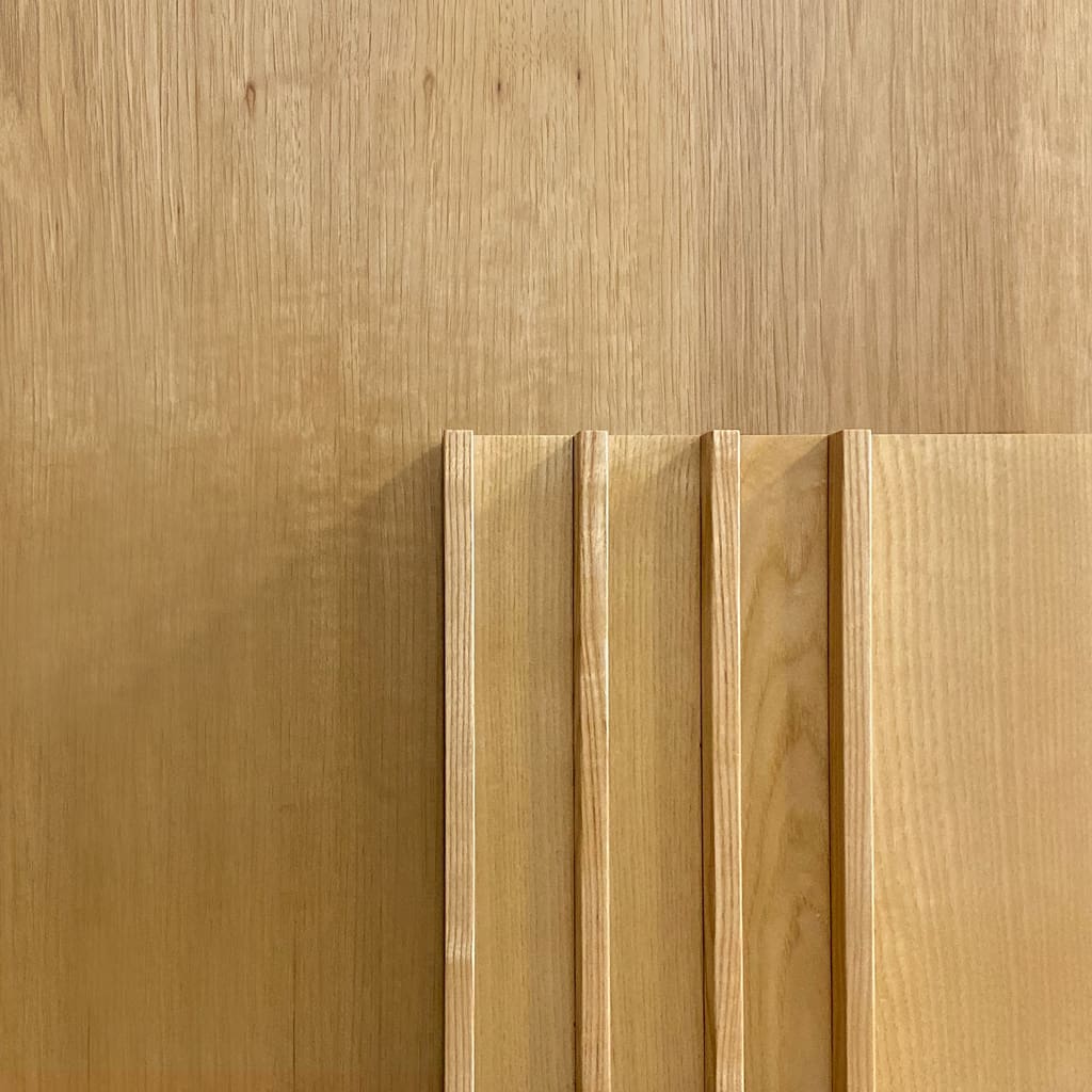 Image of Fin Slat Wood Wall Panel