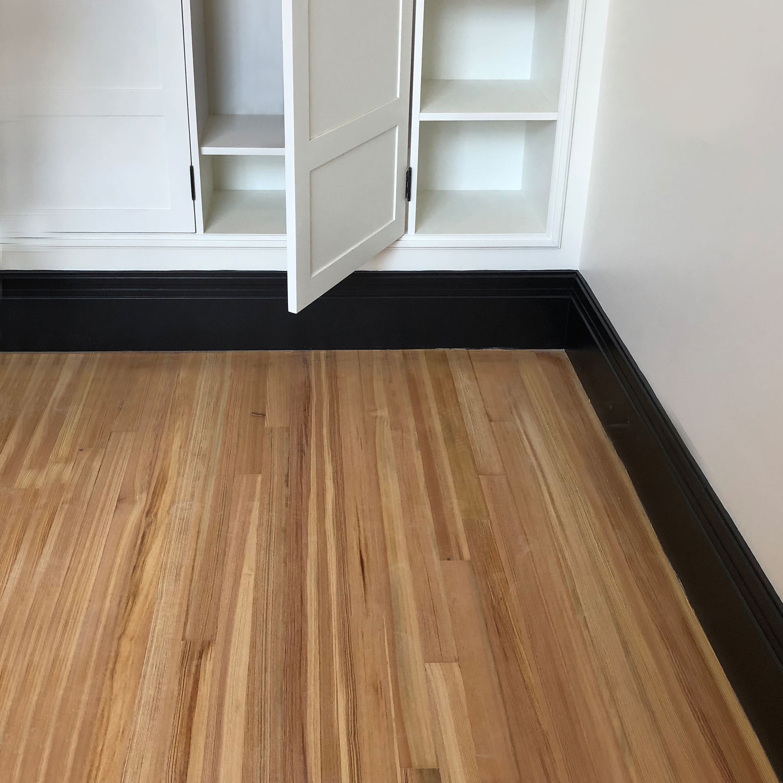 Heart Pine in NYC Hotel