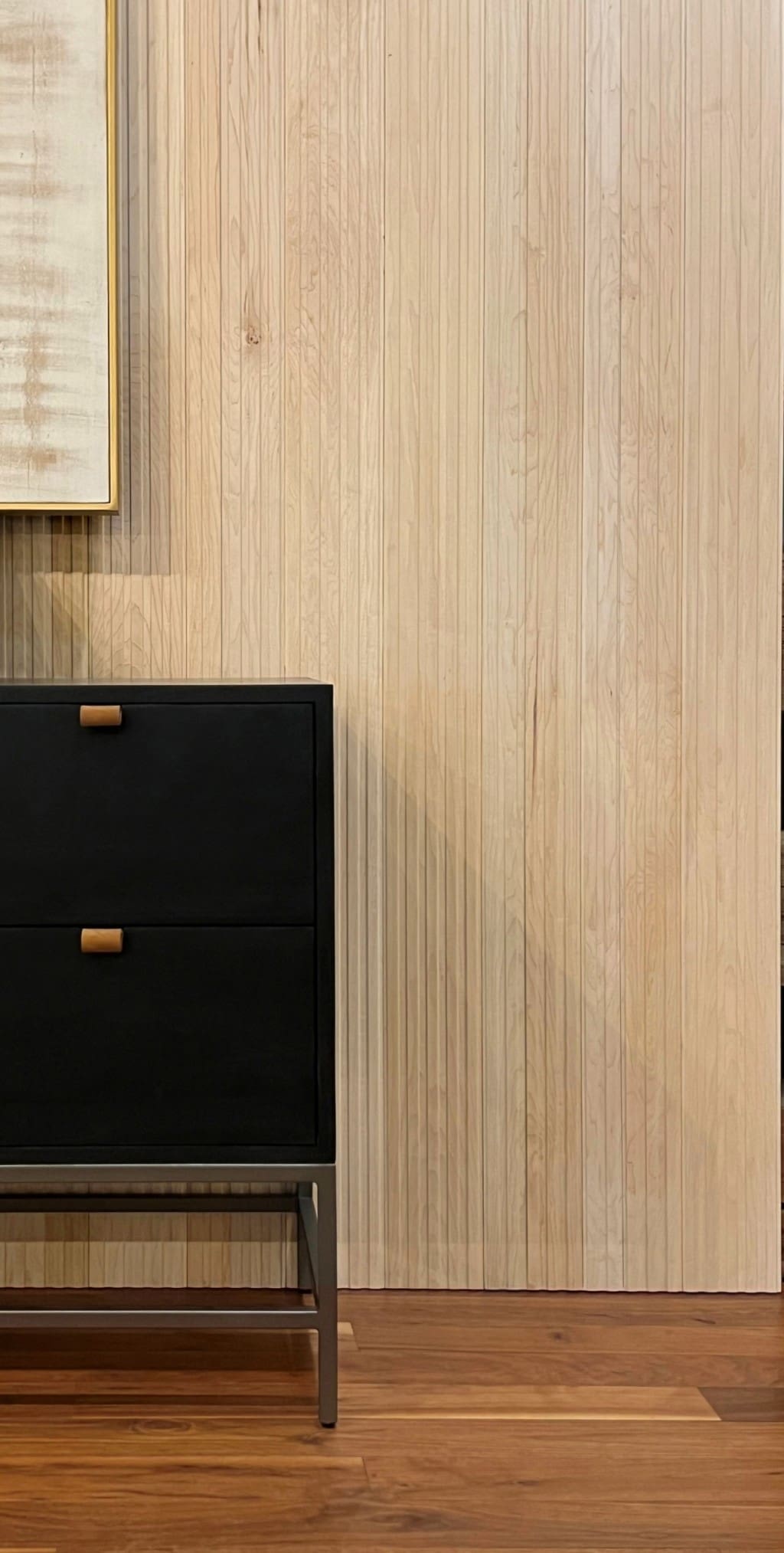 Linear Relief Maple Clear Matte Finish