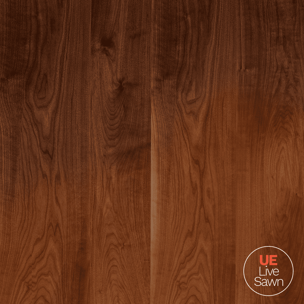 Live Sawn Walnut Wood Veneer Paneling in Premium Oil Finish Swatch