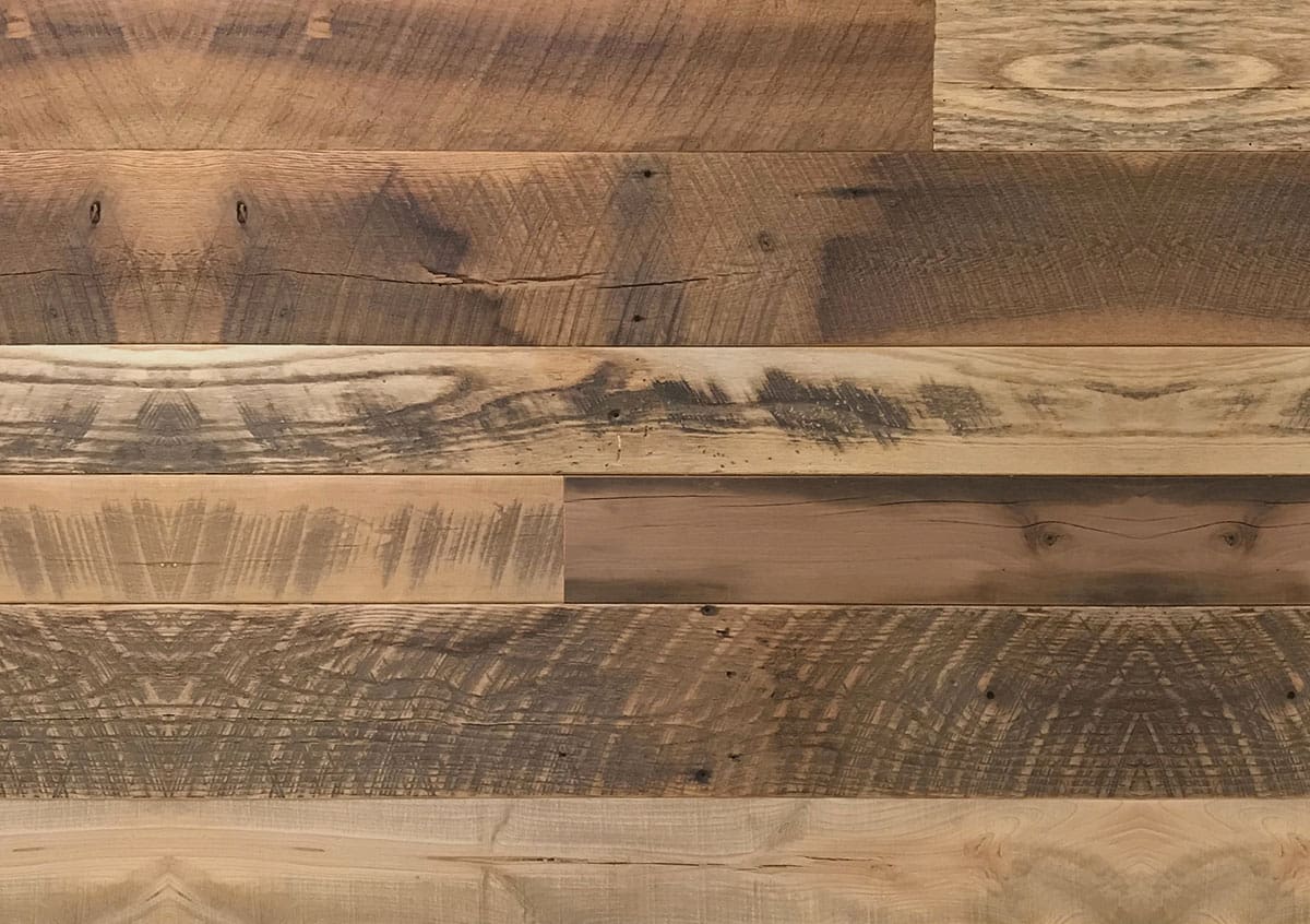 Image of Mixed Hardwood Cladding - Reclaimed