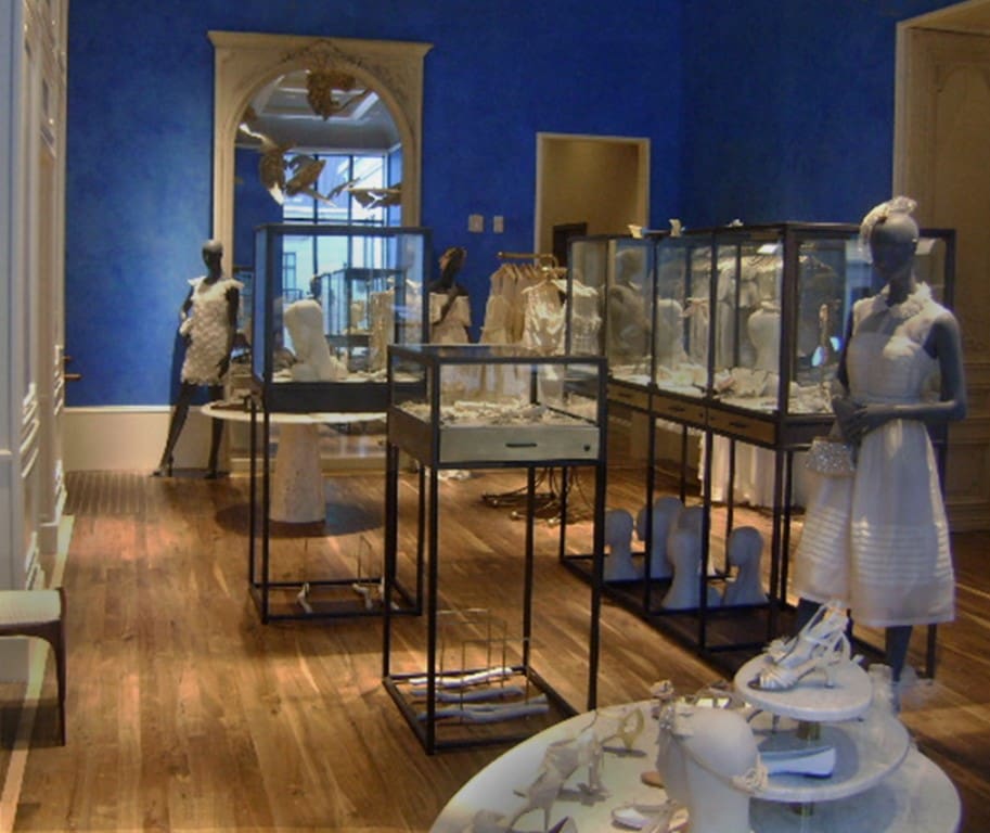 Reclaimed Walnut Flooring in BHLDN