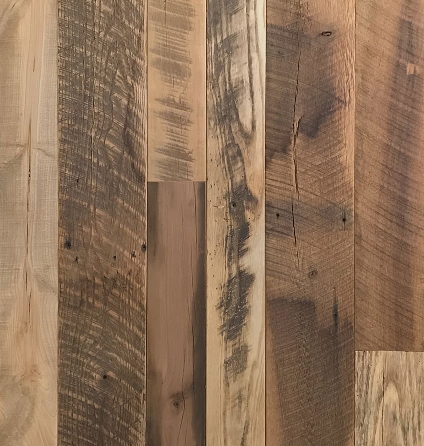 Reclaimed Mixed Hardwood Flooring