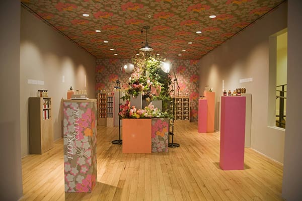 Reclaimed White Oak Flooring installed in Anthropologie Retail Store