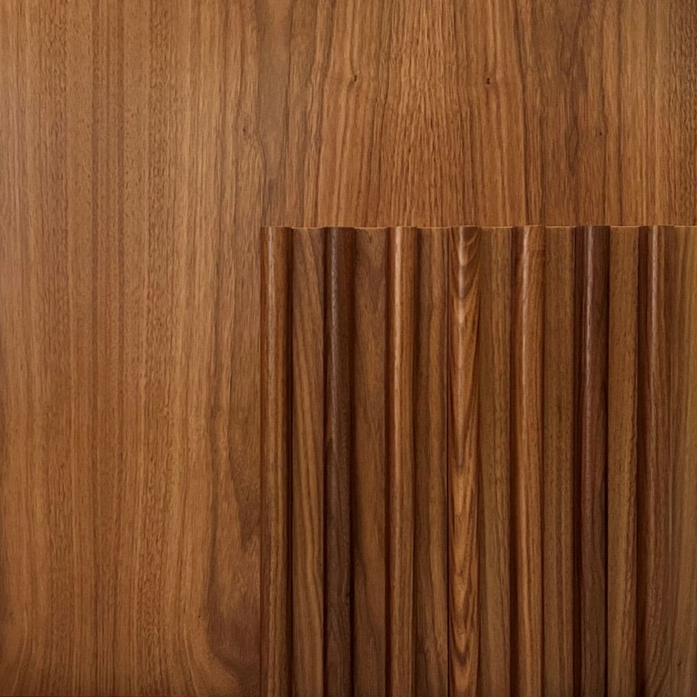 Image of Torus Rounded Slat Wood Wall Paneling