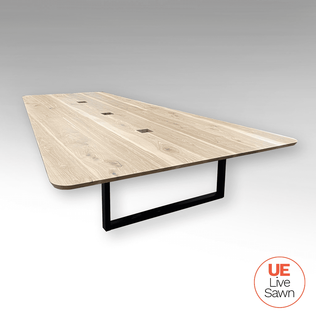 U Shaped Base with UE LIVE SAWN Ash Top