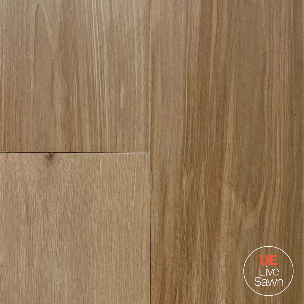 Image of Live Sawn Select White Oak Wide Plank Wood Flooring - Engineered