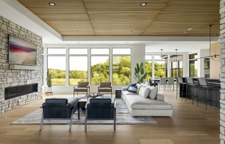 Classic-Slat-Wood-Ceiling-Panels-in-White-Oak-Installed-in-Residence-460x295