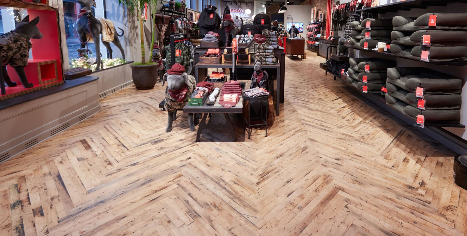 Reclaimed Flooring & Fixtures | Petco Reddy, Soho, NY