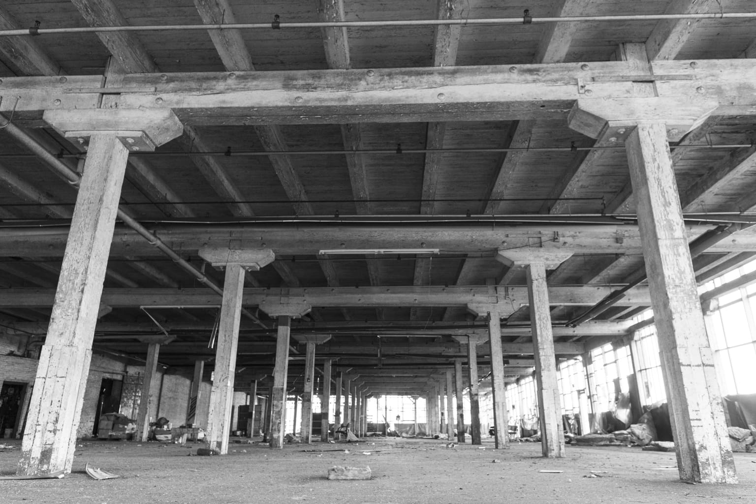 Heart Pine Timber & Maple Flooring | J.I. Case, Racine, WI