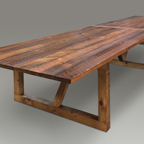 Lap Joint Timber Conference Table