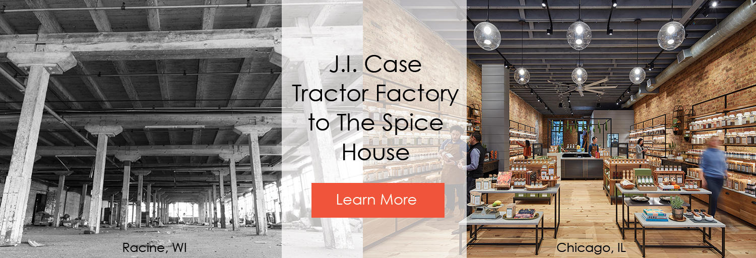 JI Case Tractor Factory to The Spice House