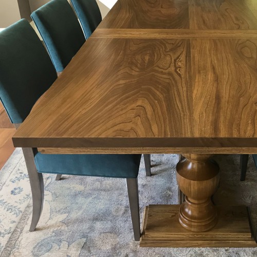 Custom Wood Extension Dining Table