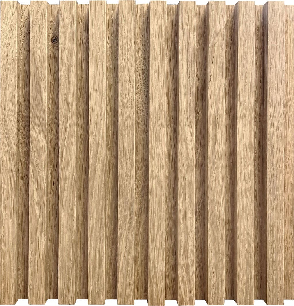 Nord Slat - White Oak Wood Slat Wall Panel