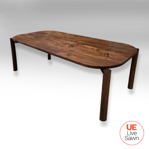 mid-century modern wood table
