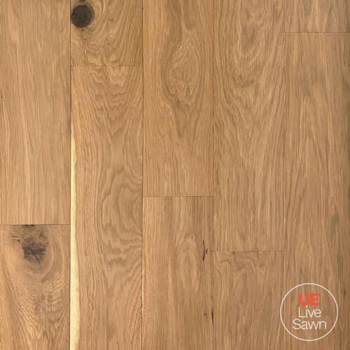 UE LIVE SAWN Matte Clear White Oak Urban Wood Flooring Swatch