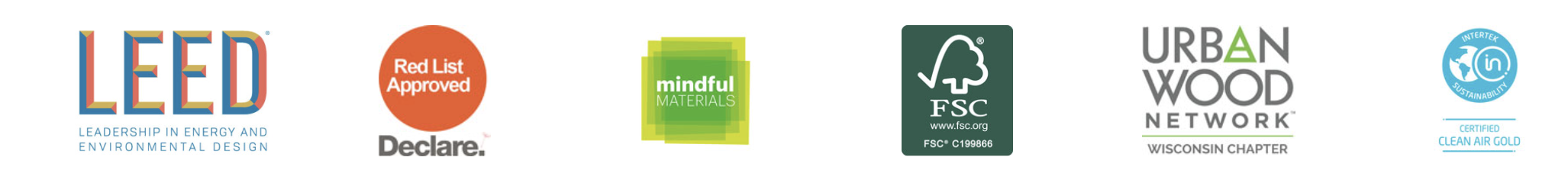 Commitment to Sustainability Logo Bar