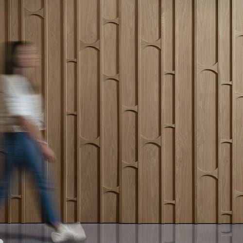 Arundi wood wall paneling modern meets natural