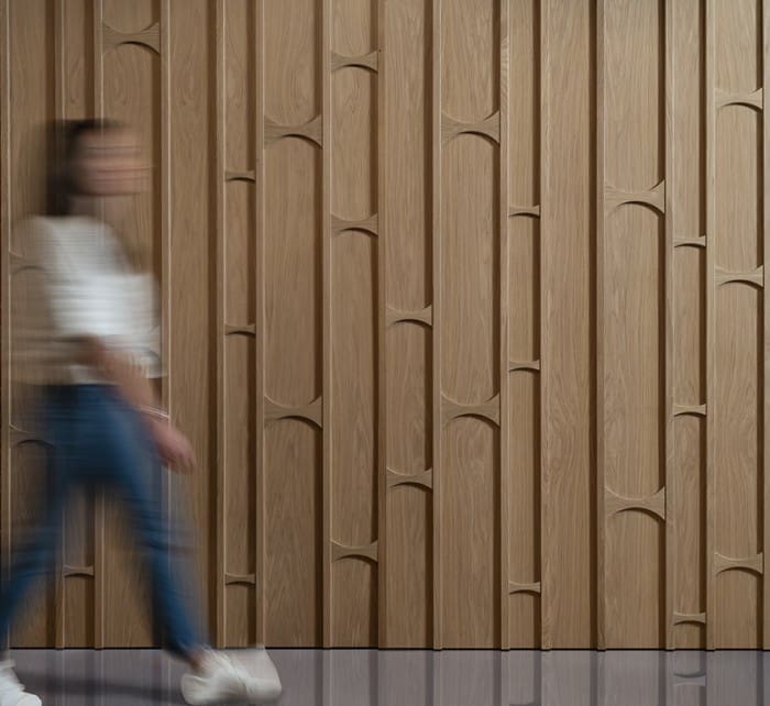 Arundi wood wall paneling modern meets natural