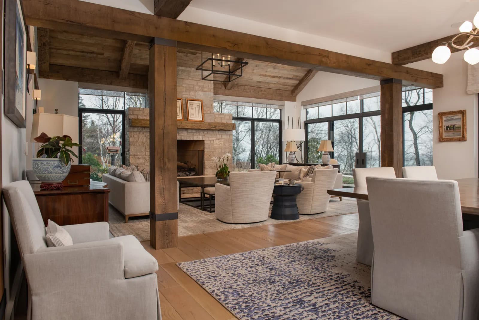 Lake Michigan Home Living Room