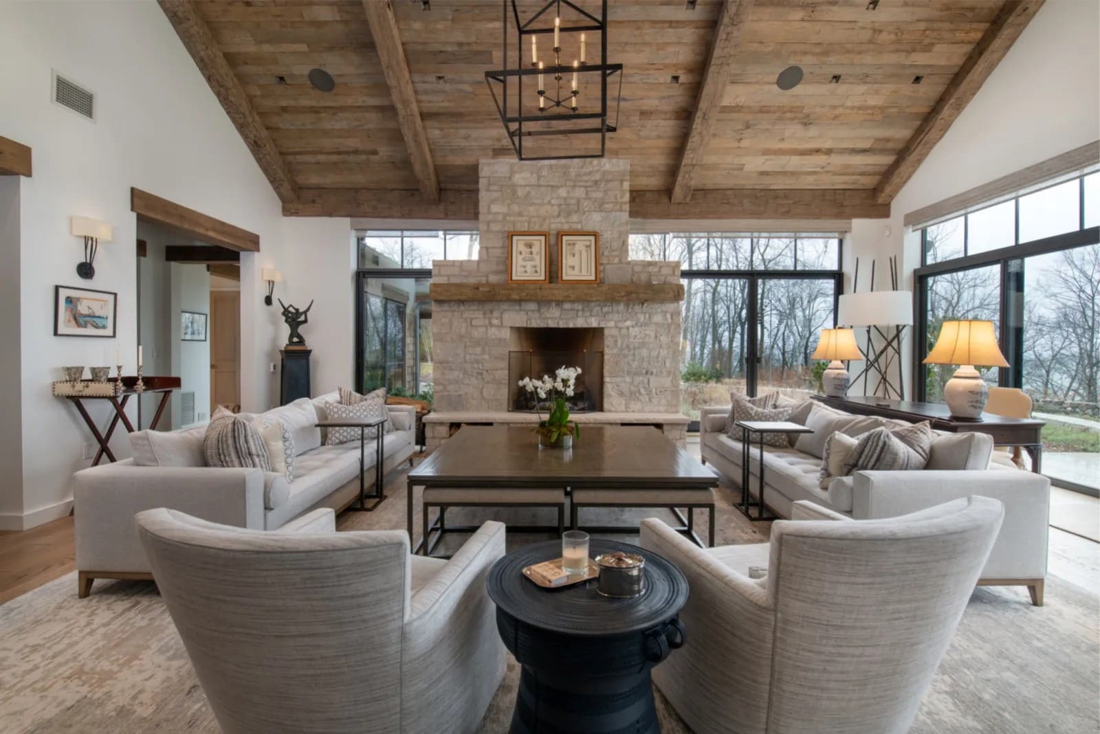 Lake Michigan Home HHC Beams Cladding